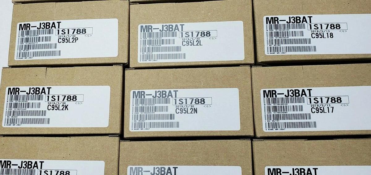 Used LOT OF 20 NIB MITSUBISHI MR-J3BAT MELSERVO PLC BATTERIES 3.6V 2000mAh MRJ3BAT