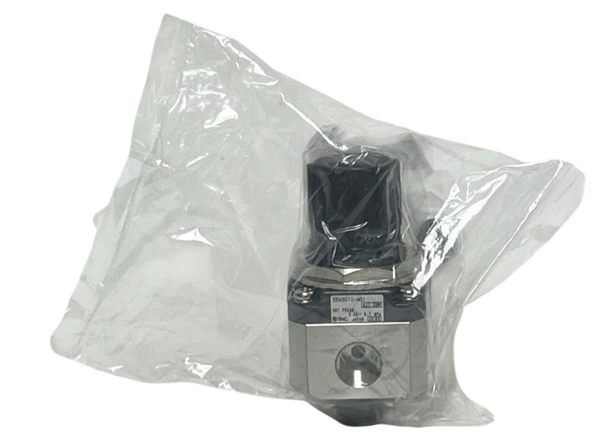 Used SMC SRH3010-N01 Stainless Steel Clean Regulator | OEM 60106-SRH3010NQS | 101 PSI