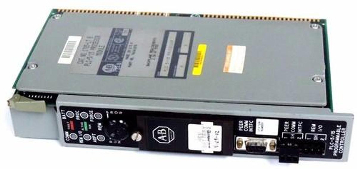 Used ALLEN BRADLEY 1785-LT PROCESSOR MODULE SER. B F/W REV: R P/N 96041878, 1785LTB