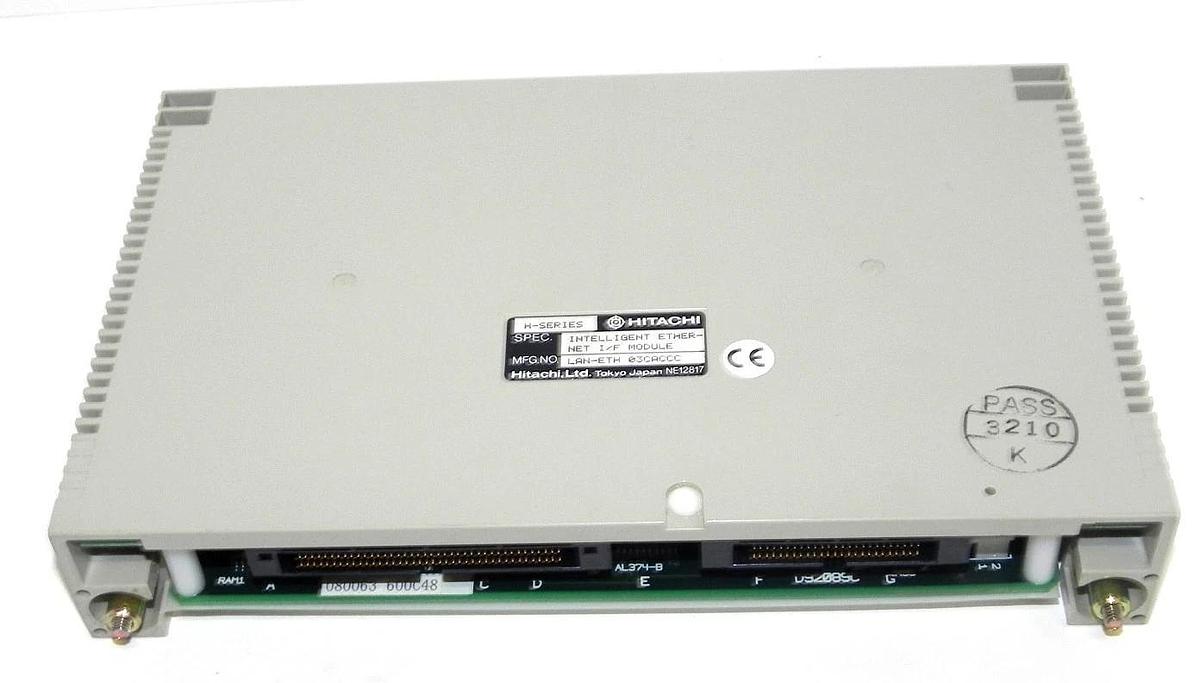 Used NIB HITACHI LAN-ETH INTELLIGENT ETHERNET I/F MODULE H-SERIES LANETH