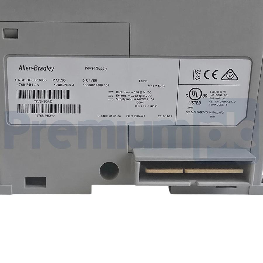 Used Allen Bradley 1768-PB3 /A CompactLogix 24VDC Power Supply Module 1768PB3 USPI