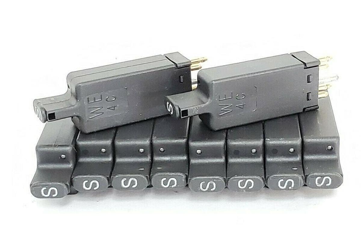 Used LOT OF 10 NEW GENERIC LUCENT WE-4C S SURGE ARRESTERS WE4C
