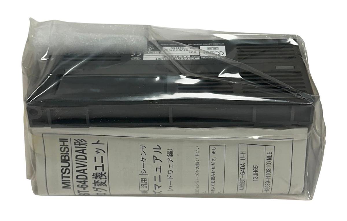 Used MITSUBISHI AJ65BT-64DAI / AJ65BT64DAI MELSEC CC-Link D/A CONVERTER MODULE NSMP