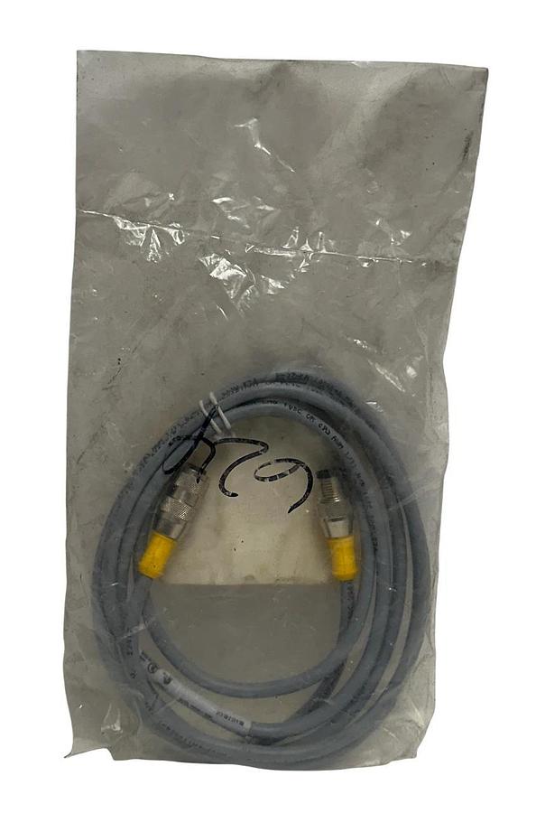 Used TURCK RK 4.4T-2-RS 4.4T / RK44T2RS44T EUROFAST CORDSET DOUBLE-ENDED U2445 NSFS