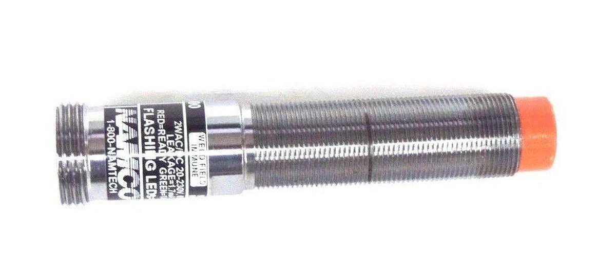 NIB NAMCO EE530-70400 PROXIMITY SWITCH 20-230VAC/DC, 18MMX4.0'' W/ MTG. KIT 18MM
