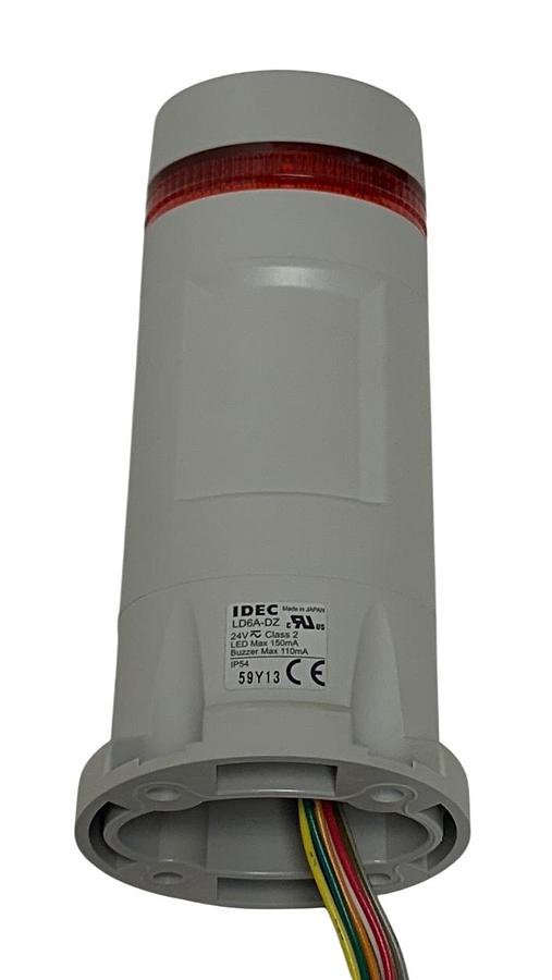 Used IDEC LD6A-0DZQW / LD6A0DZQW LED LIGHT TOWER BASE DIRECT-MOUNT LD6A SERIES NSMP