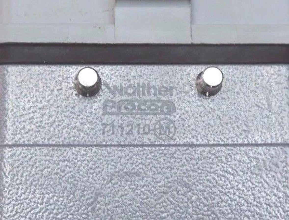 LOT OF 2 NEW WALTHER 711210 SURFACE MOUNT BASES