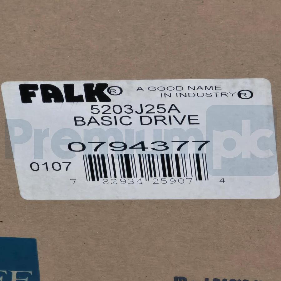 Falk 0794377 | 5203J25A Quadrive Shaft Mount Speed Reducer Gear Drive 25:1 Ratio