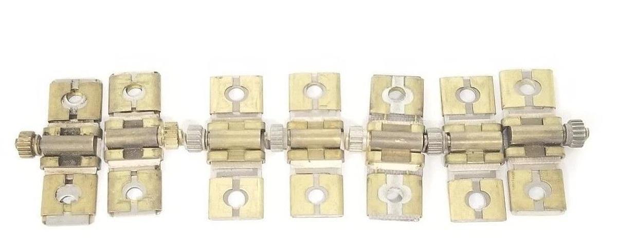 Used LOT OF 7 SQUARE D HEATER ELEMENTS B3.00, B2.40, B10.2, B12.8, B7.70