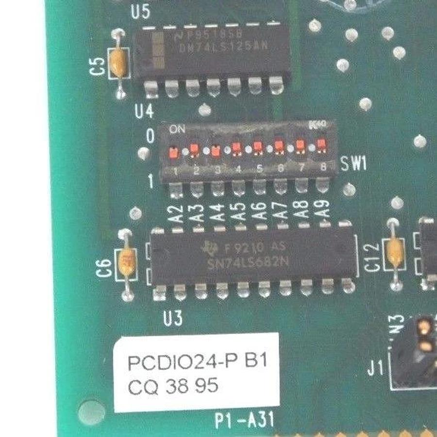 Used INTERFACE PCDI024-P INTERFACE BOARD 28 DI0-24-P CARTE 24 I/O DIGITAL