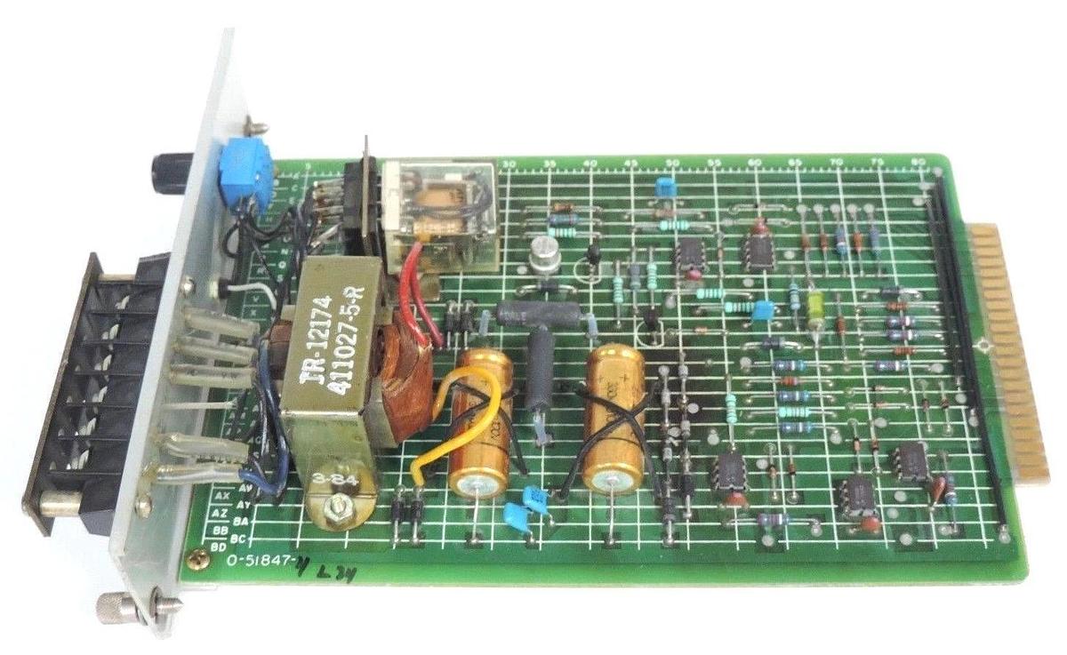 Used RELIANCE ELECTRIC 0-51847-4 VLDE VOLTAGE DETECT PC BOARD 518474
