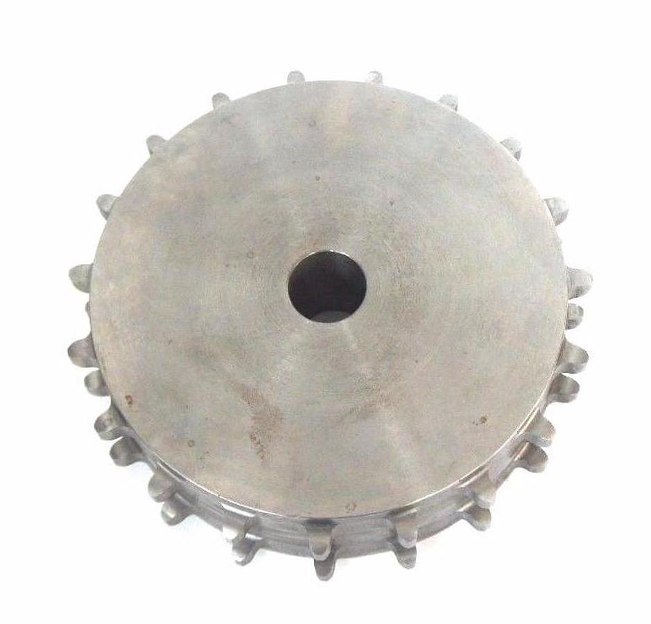 Used NEW CHAPMAN FLAT WIRE SPROCKET 1/2" X 1/2" X 2-1/4", 6" O.D. 19 TEETH