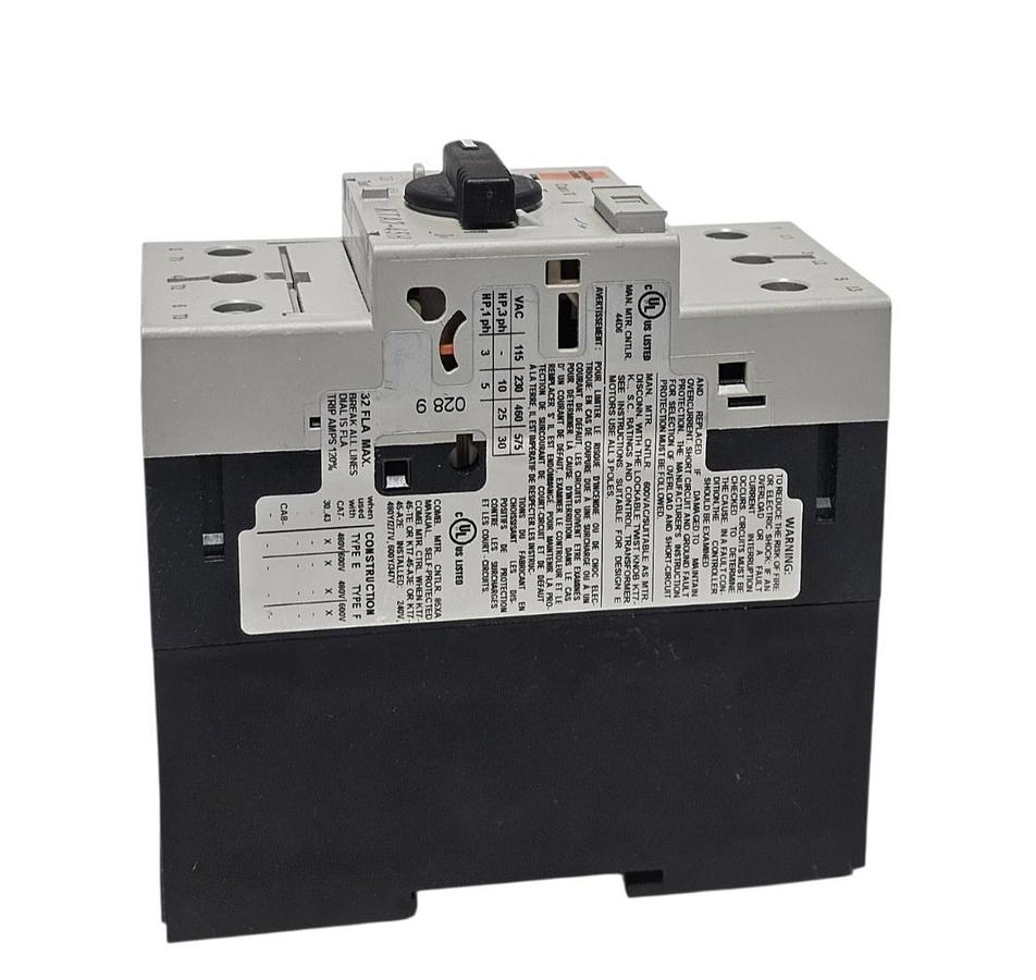 Used NEW SPRECHER+SCHUH KTA7-45H-32A SER. C MOTOR STARTER MANUAL 32AMP KTA745H32A