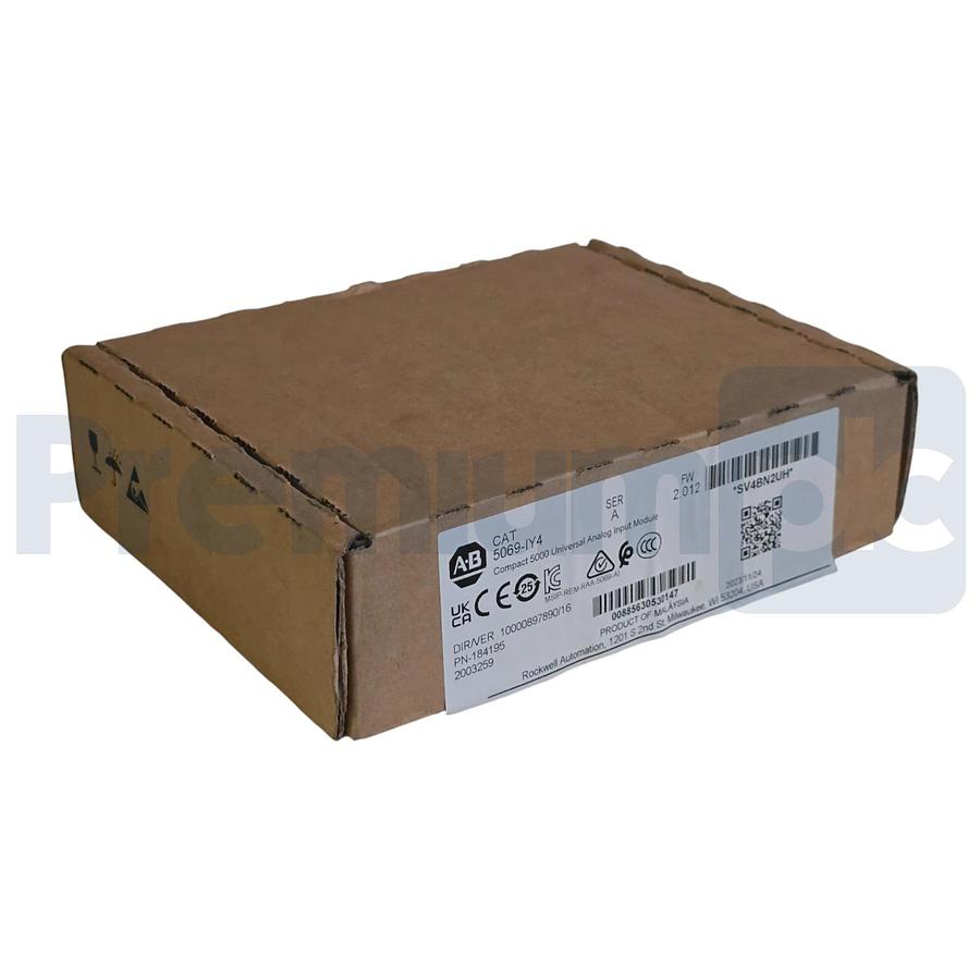 Used Allen-Bradley 5069-IY4 /A CompactLogix 5000 I/O Analog Input Module 4CH NSMP