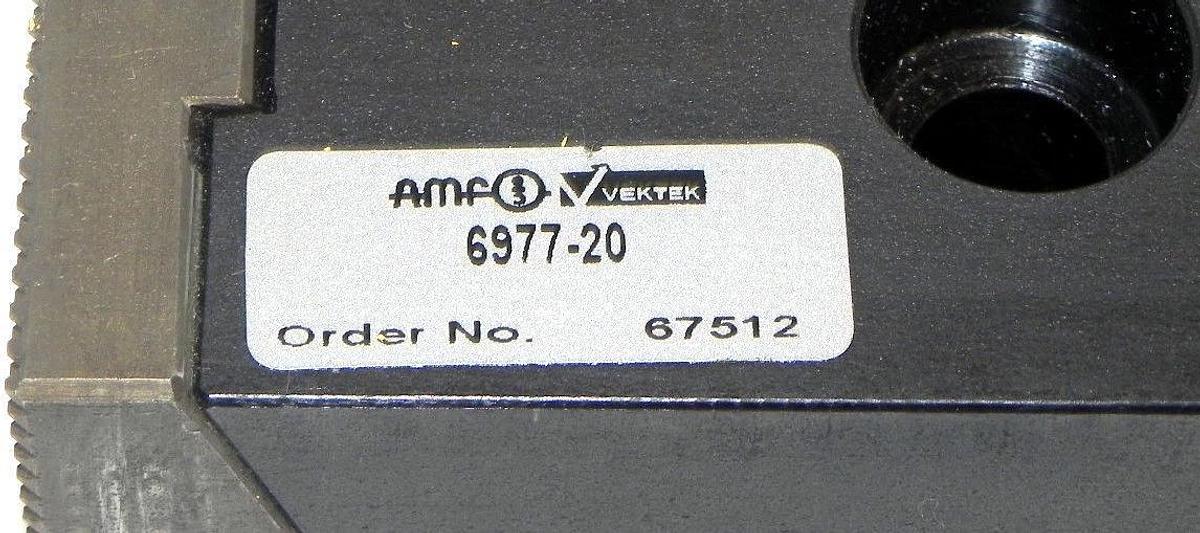 Used NEW VEKTEK 6977-20 PULL-DOWN COUNTER-HOLD MECHANICAL, DBGM ORD. NO. 67512