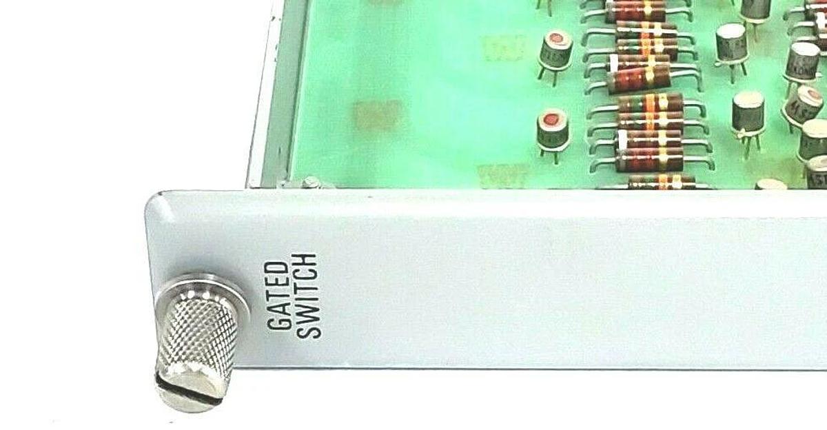 Used BAILEY CONTROLS 6624280A1 GATE SWITCH LOGIC MODULE 6624278 A1