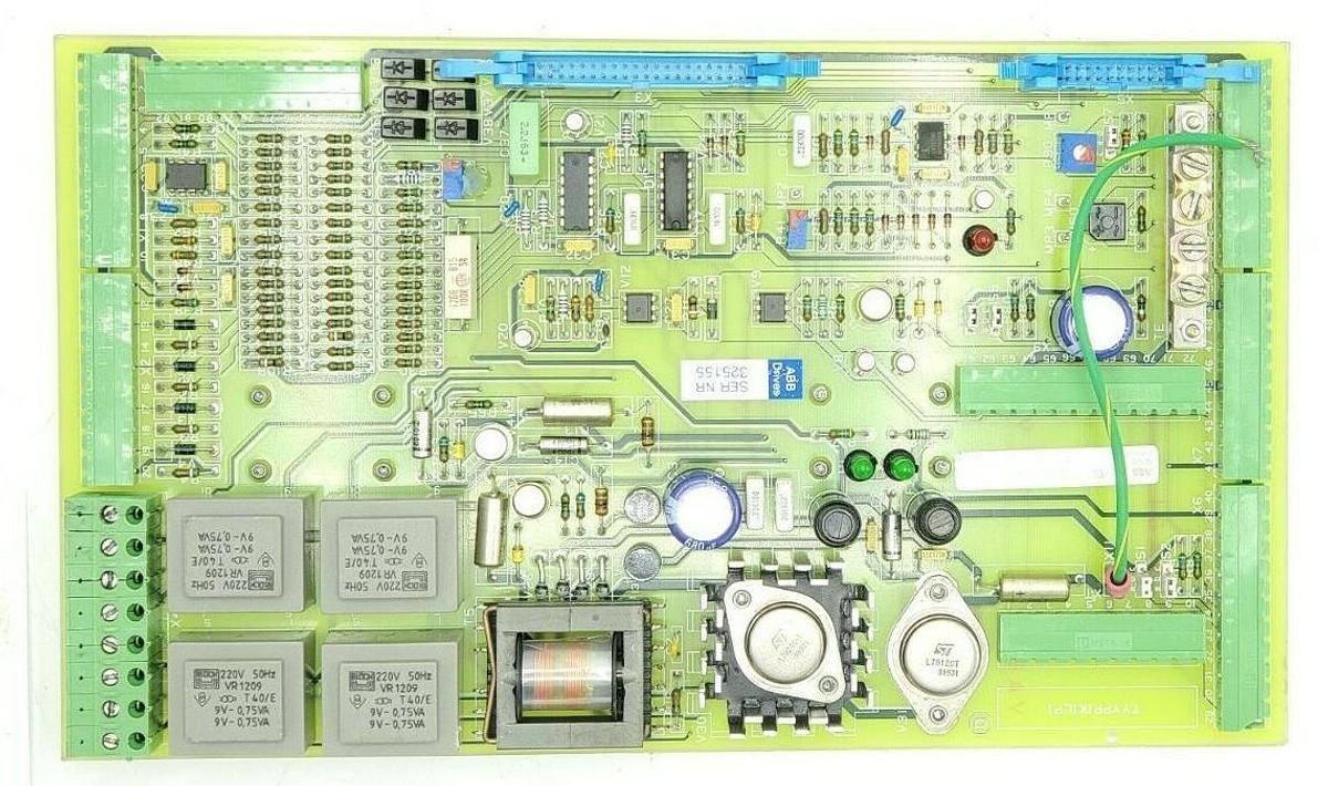 Used REPAIRED ABB SGHF-1001 58113972 F DDC TERMINAL BLOCK BOARD 5761625-3D 3400-TB2