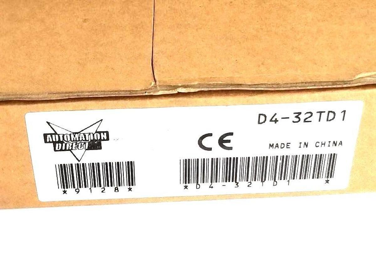 Used NEW AUTOMATION DIRECT D4-32TD1 OUTPUT MODULE D432TD1