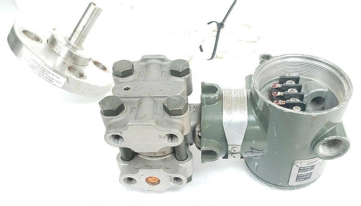 Used YOKOGAWA DP HART EJA S1 -EB54B-92EA/FF1/D1/2 PRESSURE TRANSMITTER W/ J&J FLANGE