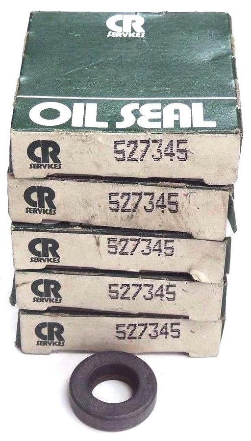 Used LOT OF 5 NIB CHICAGO RAWHIDE 527345 OIL SEALS