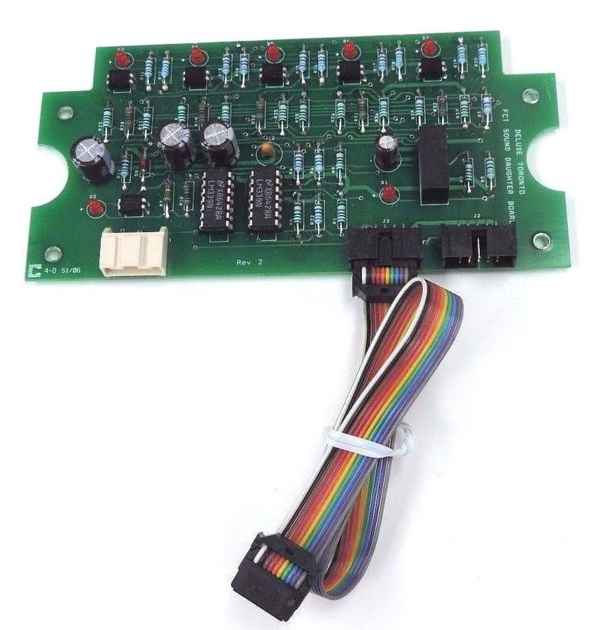 Used DELUXE TORONTO 4-0 51/06 FCT SOUND DAUGHTER BOARD REV. 2