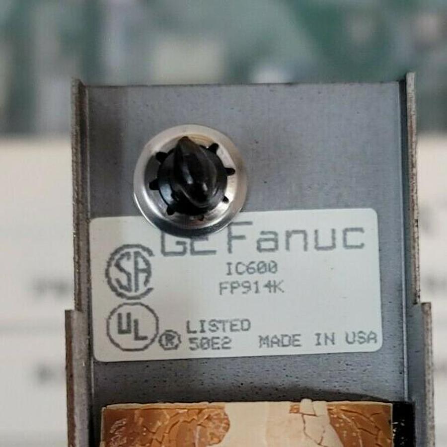 Used NEW GE FANUC IC600BF914K REED RELAY OUTPUT MODULE IC600 BF914K SERIES SIX
