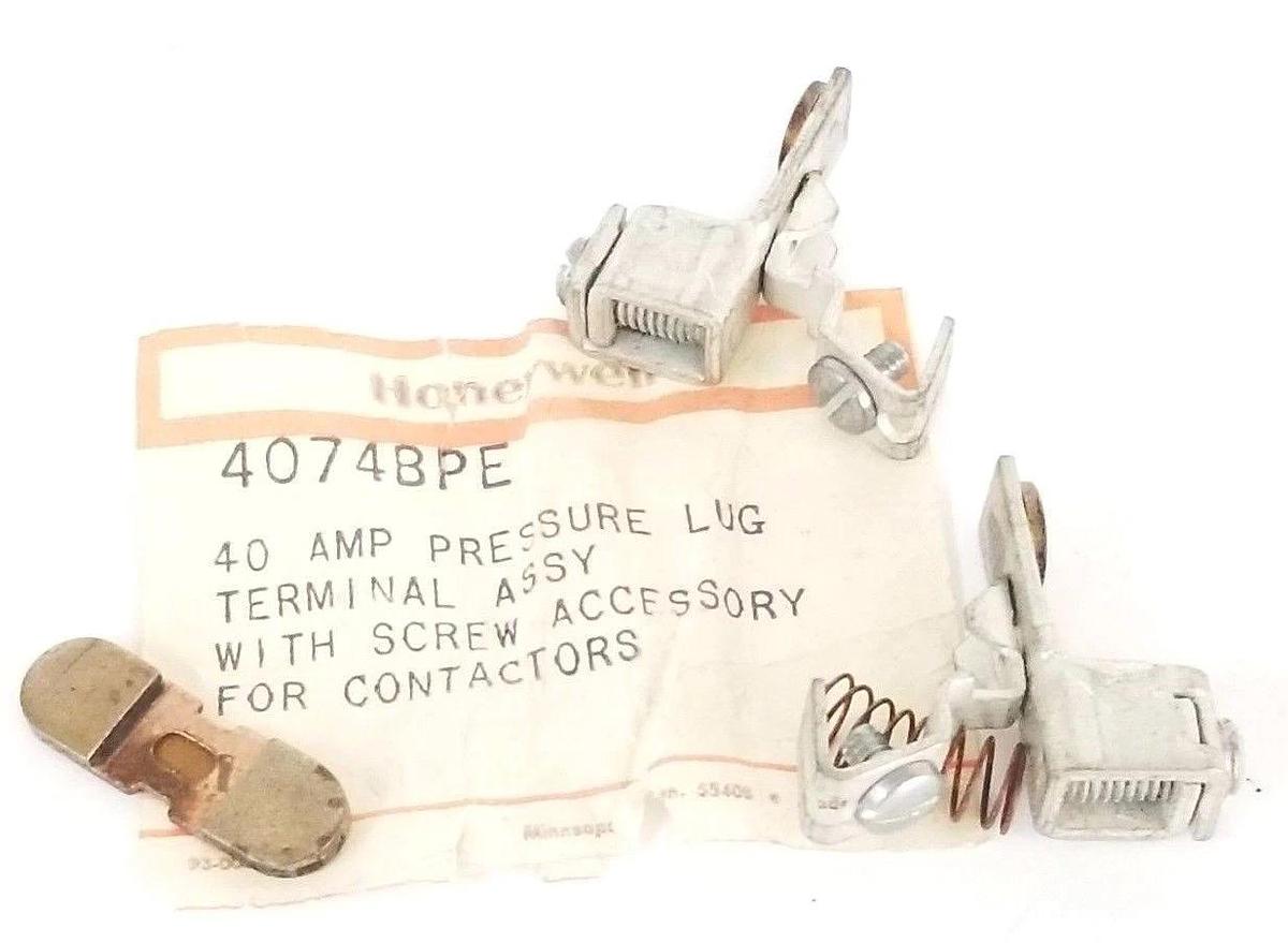 NEW HONEYWELL 4074BPE PRESSURE LUG ASSEMBLY 40AMP