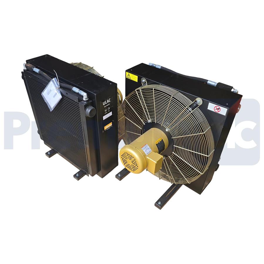 Used Parker ULAC-033D Air Oil Cooler w/AC Motor ULAC-033D-M-000-SB | ULAC-033D-M000SB