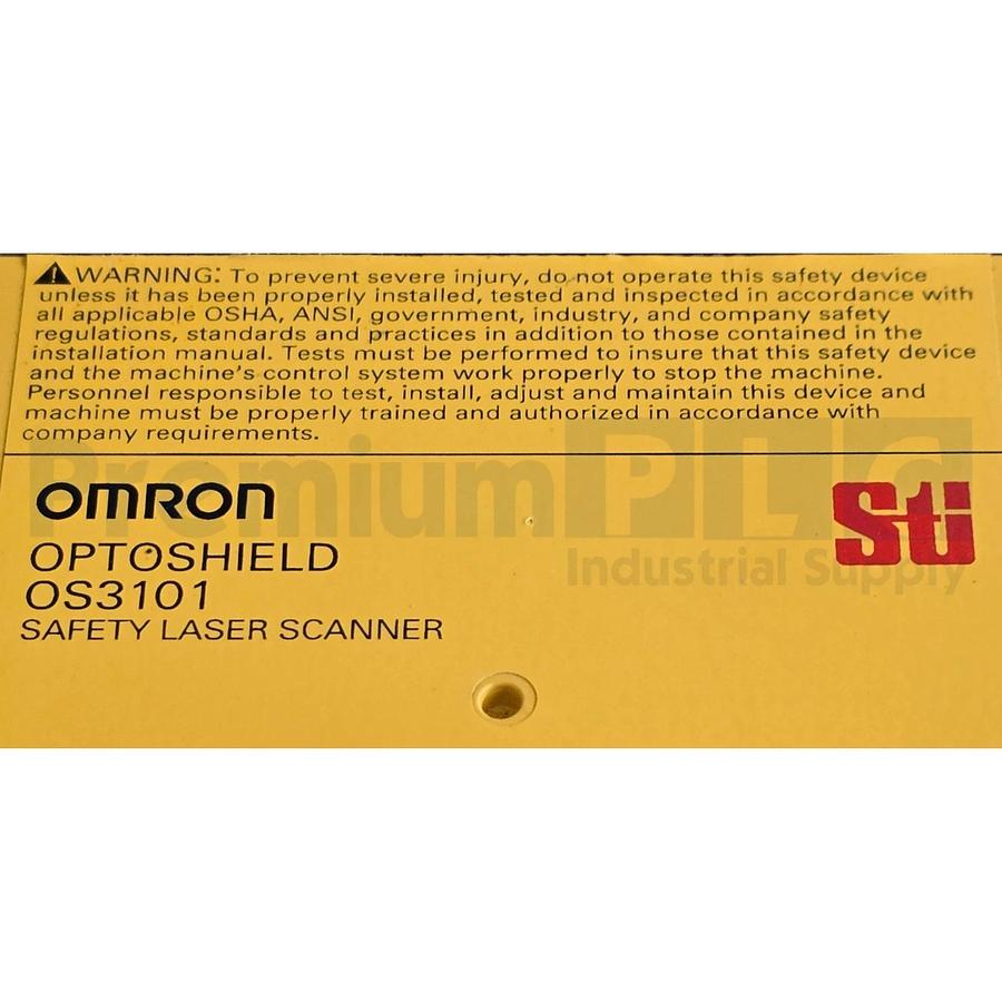 OMRON STI OS3101-2-PN OptoShield OS3101 SAFETY LASER SCANNER 70241-1000 NSNP