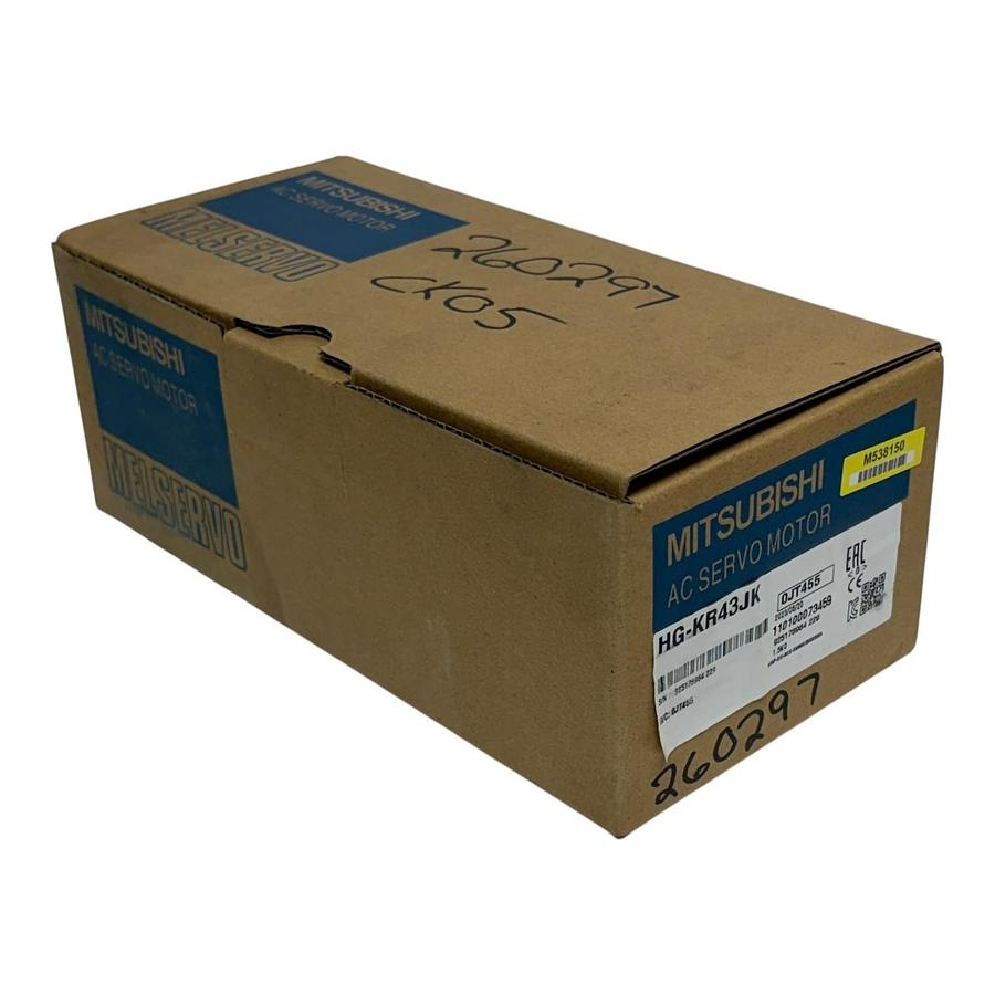 Mitsubishi HG-KR43JK AC Servo Motor 400W 3000RPM Keyed Shaft New Boxed