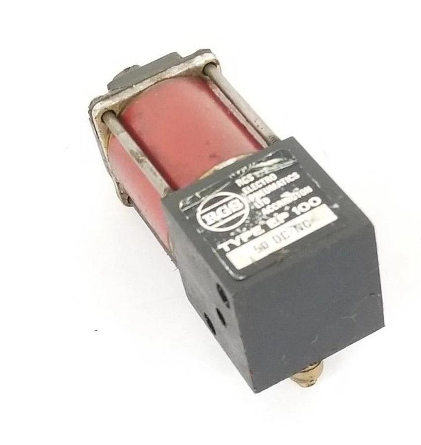 Used LOT OF 27 RGS TYPE EP 100 VALVES 50 DC/NC