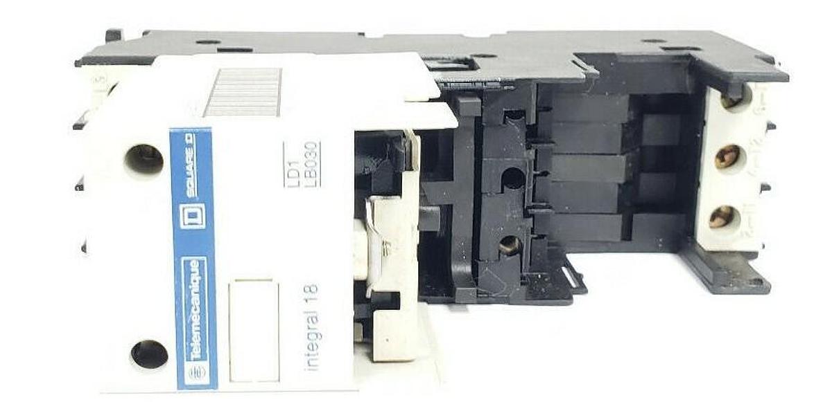Used TELEMECANIQUE LD1-LB030N CONTACTOR BREAKER 21V/50HZ 24V/60HZ LD1-LB030 LD1LB030N