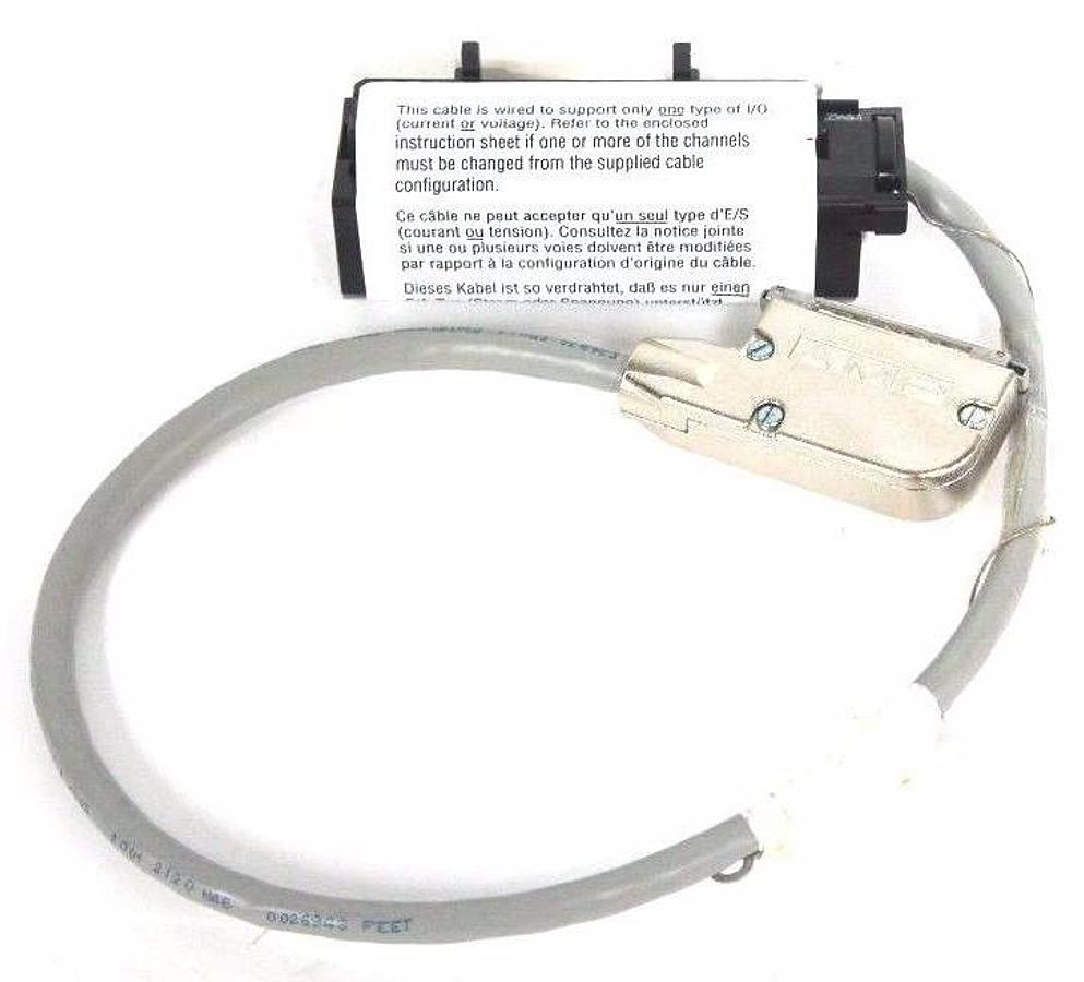 Used NEW ALLEN BRADLEY 1492-CABLE005TD PRE WIRED CABLE FOR I/O MODULES SER A