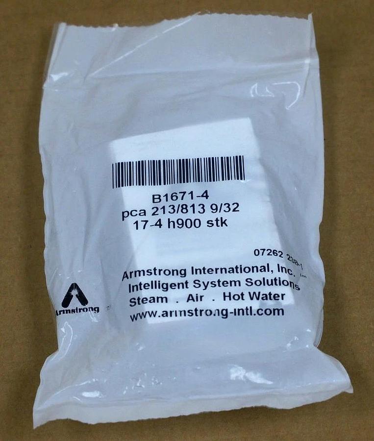 Used NEW ARMSTRONG B1671-4 STEAM TRAP PCA 213/813 9/32 17-4 H900 STK B16714