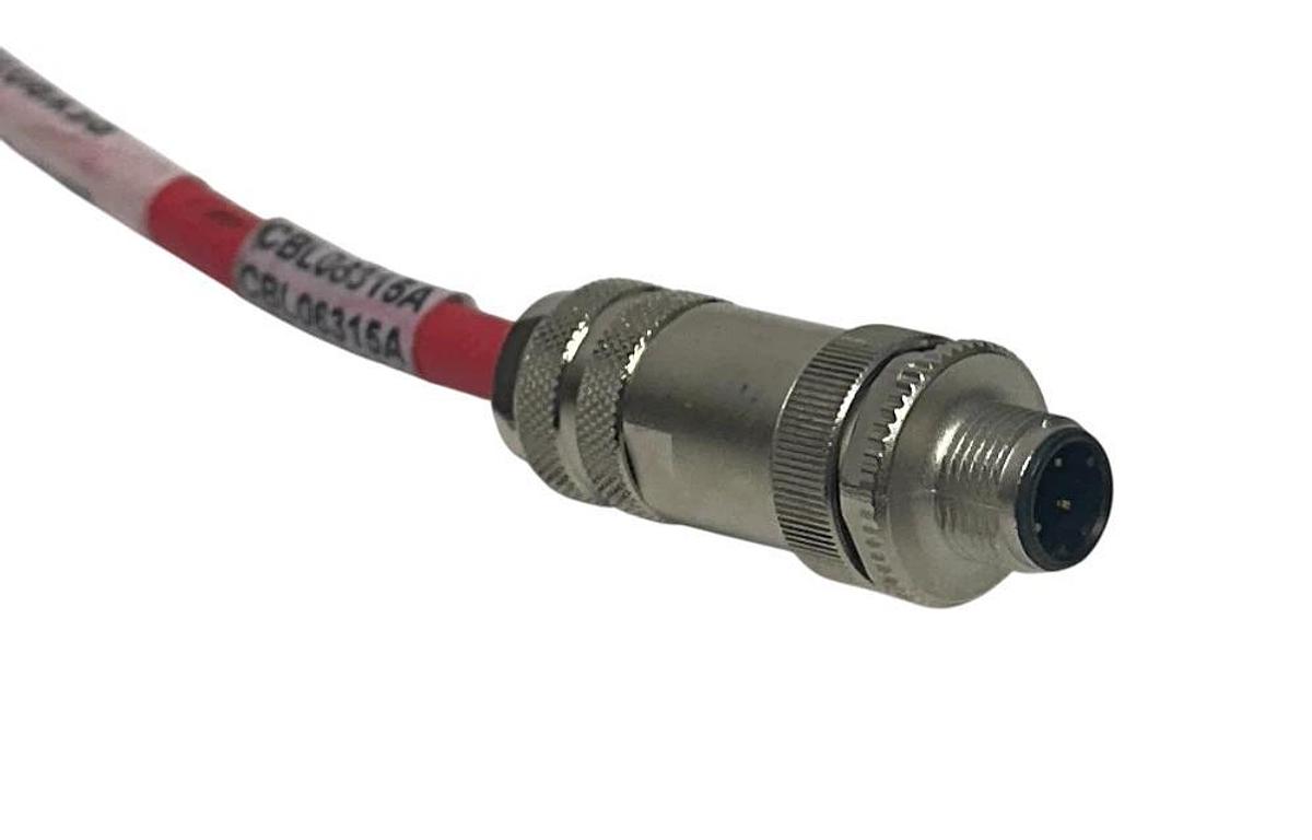 Used REXROTH IND5018/001,0 / IND5018 / R985005792 SERVO MOTOR CABLE 1M RED QTY USNP