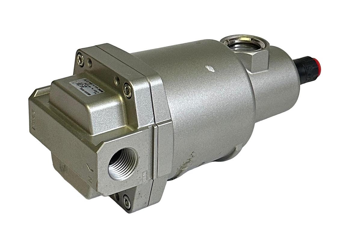 Used NEW SMC AMG350C-N04D / AMG350CN04D WATER SEPARATOR 1/2'' NPT PORT 1.0MPa
