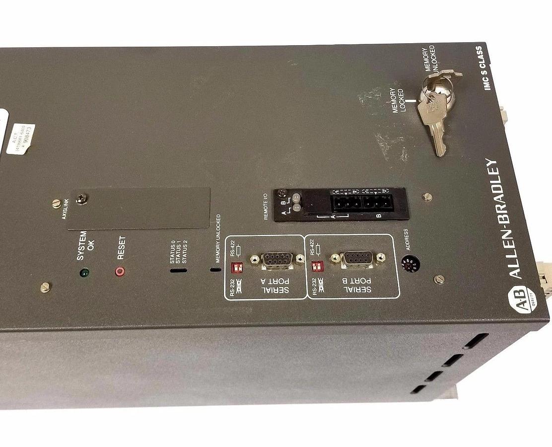 Used ALLEN BRADLEY 4100-212-R /D IMC S CLASS 2 AXIS MOTION CONTROLLER 4100212R