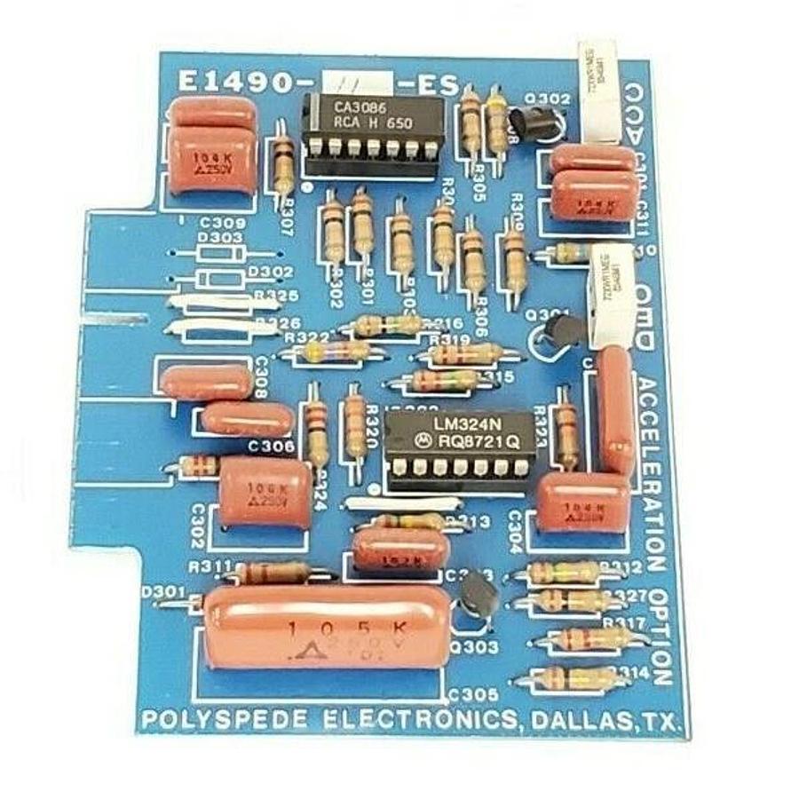 Used POLYSPEDE E1490-11-ES ACCELERATION OPTION BOARD E149011ES, E1490a