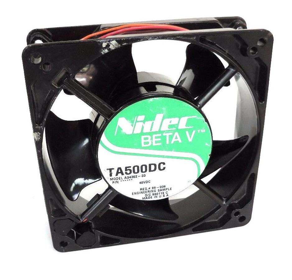 Used NIDEC BETA V TA500DC MODEL A34362-33 FAN 48VDC