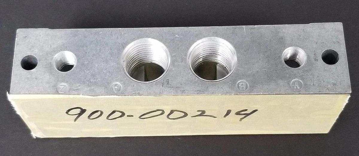 Used FESTO CAS-1/2 NPT VALVE END PLATE CAS1/2