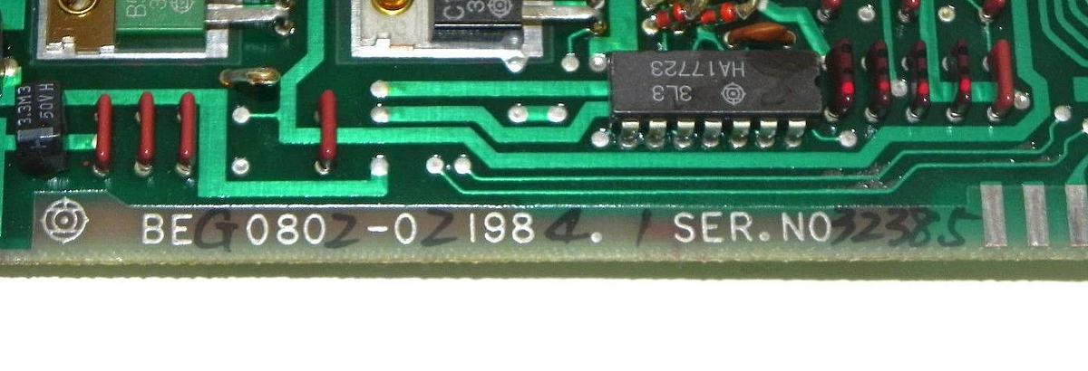 Used HITACHI A87L-0001-0015/11H BUBBLE MEMORY BOARD BMU 64-1 A87L-0001-0015