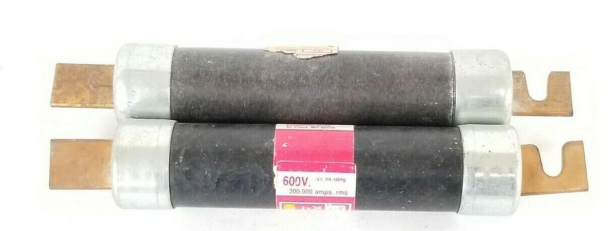 Used LOT OF 2 COOPER BUSSMANN FRN-R-70 FUSETRON FUSES FRNR70