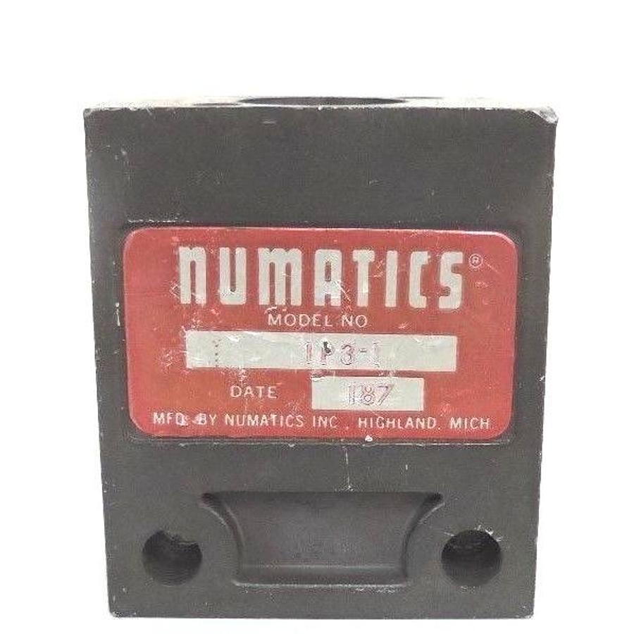 Used NUMATICS 1P3-1 VALVE 1P31 (MISSING HEAD)