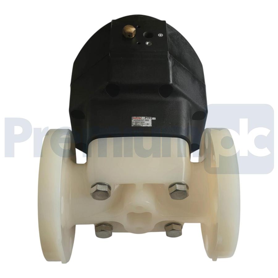 Used Asahi AV Type 14 Pneumatic Actuated Diaphragm Valve PTFE 2" A14NGUEFA050 NSMP