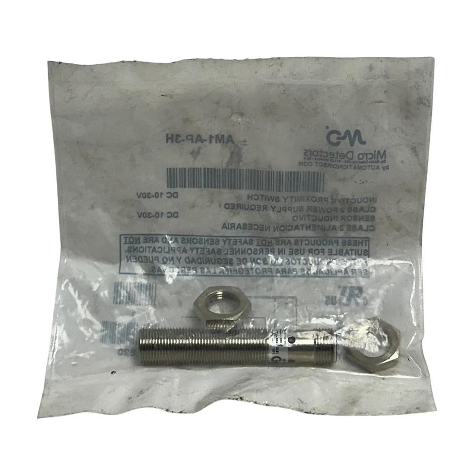 Used AUTOMATIONDIRECT MICRO DETECTORS AM1-AP-3H / AM1AP3H PROXIMITY SWITCH 30VDC NSFS