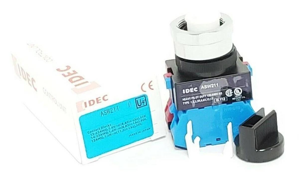 Used NIB IDEC ASW211 SELECTOR SWITCH CONTROL UNIT
