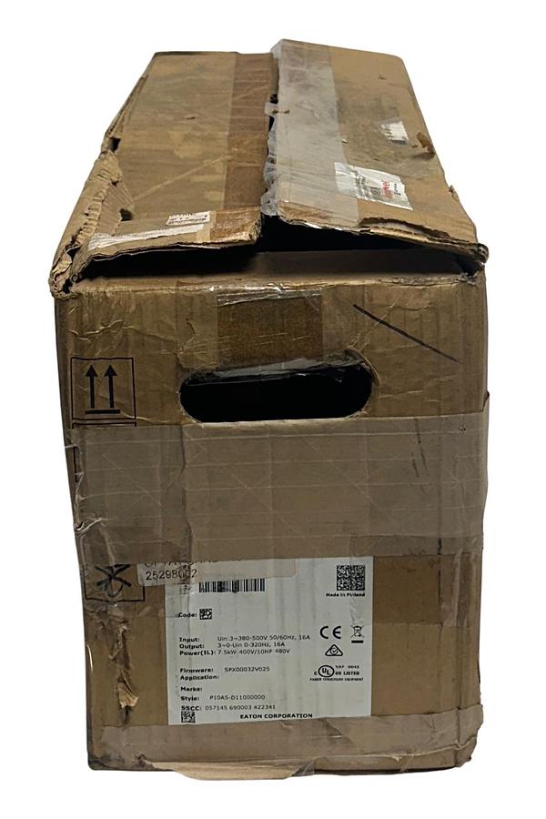 Used EATON SPX007C1-4A1B1 / SPX007C14A1B1 SPX9000 FREQUENCY DRIVE 7.5kW/10HP 3PH NSMP