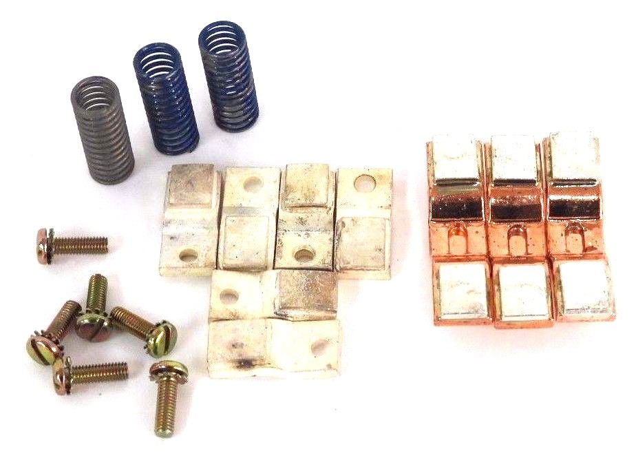 Used 2 NEW WESTINGHOUSE 626B187G13 MAIN CONTACTS (3 POLE) SIZE 3 TYPE A CONTACT KITS