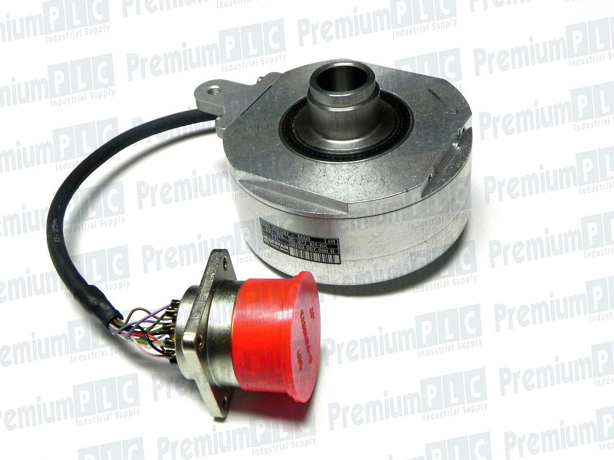 Used HEIDENHAIN ROD 320.007-5000 H1 ENCODER 377 101-6X ROD320.007-5000 NEW
