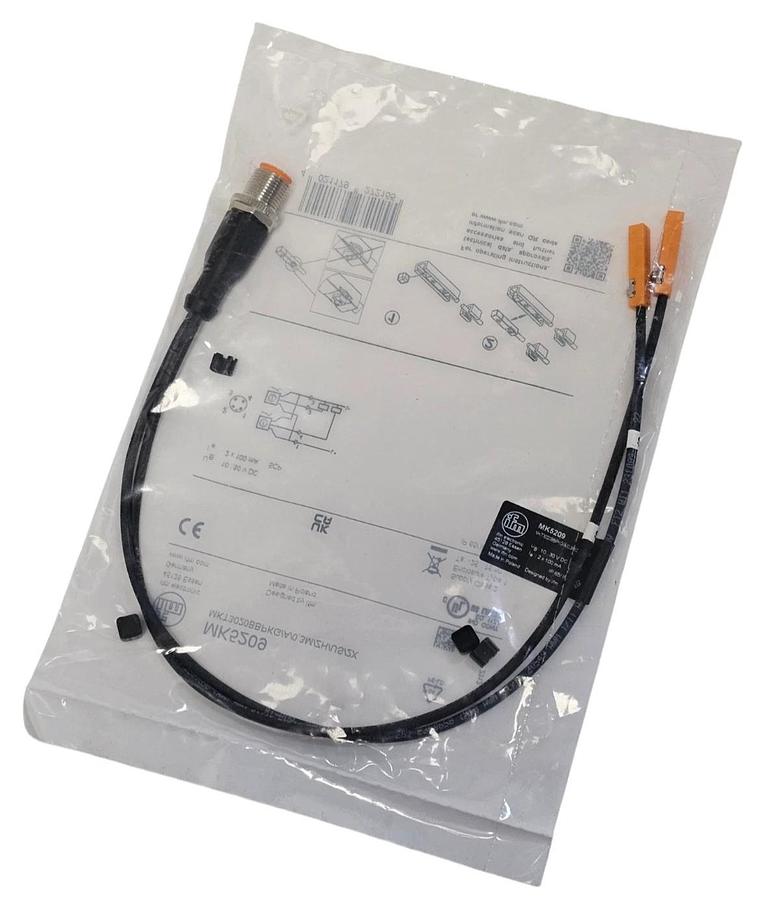 Used NEW IFM MKT3020BBPKG/A/0,3M/ZH/US/2X T-SLOT CYLINDER SENSOR MK5209 10...30V DC